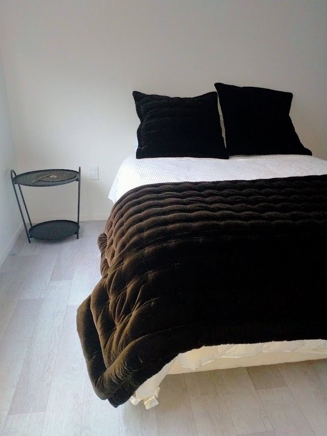 Spray finished interior walls in Resene Sea Fog in this large renovation project undertaken by the team at Swish Decorating