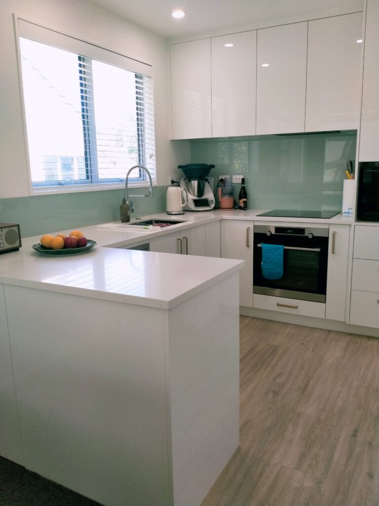 Complete interior renovation and repaint of this home in the sharp white of Resene Eighth Thorndon Cream