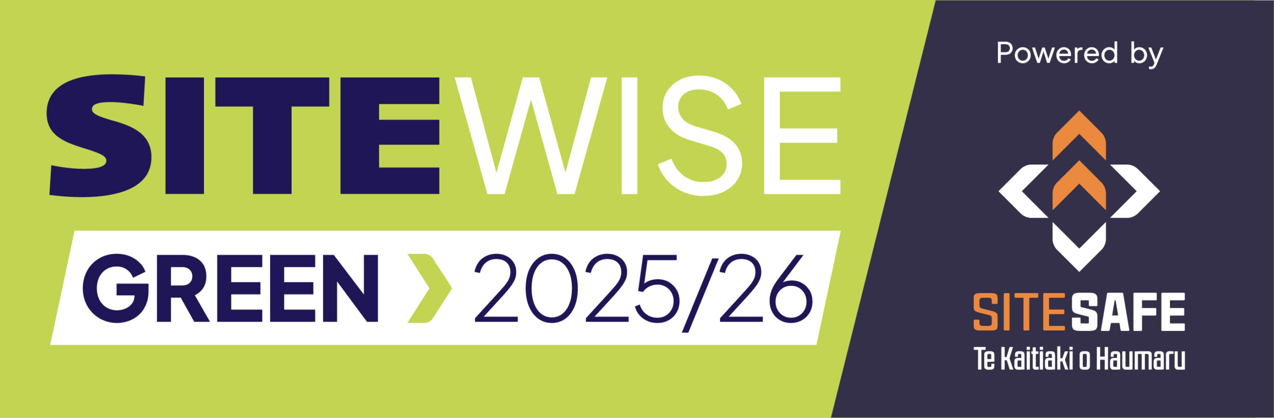 SiteWise Green Accreditation 2025/26